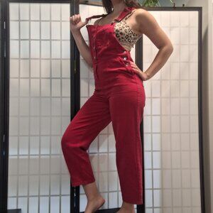 Red Overalls XS